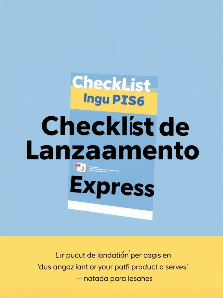 Checklist de Lanzamiento Express (PDF)
