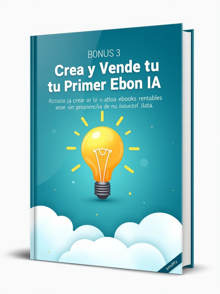 Bono: Bonus 3: Crea y Vende tu Primer Ebook con IA: De la Idea a la Primera Venta